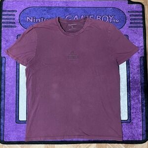 retro Brooklyn NYC Maroon burgundy Brandy vintage Melville embroidered